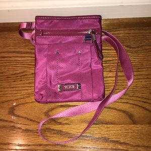 Hot Pink TUMI crossbody Purse